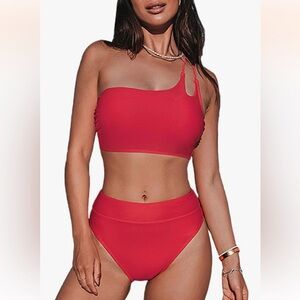 NWT Woman’s Two Piece High Waisted Swimsuit by CUPSHE